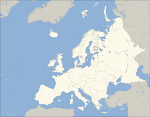 Europe, one of most commonly used continental boundaries