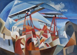 Tullio-Crali-Bombardamento-aereo-1932