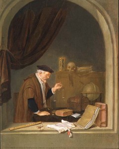 An-Old-Man-Weighing-Gold-1667-xx-Quiringh-Gerritsz-van-Brekelenkam