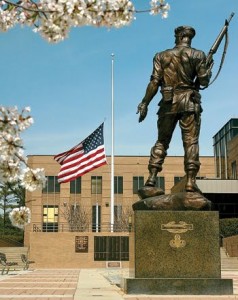 The Special Warfare Memorial Statue, 1969