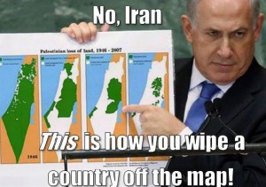 No, Iran. THIS is how you wipe a country off the map.