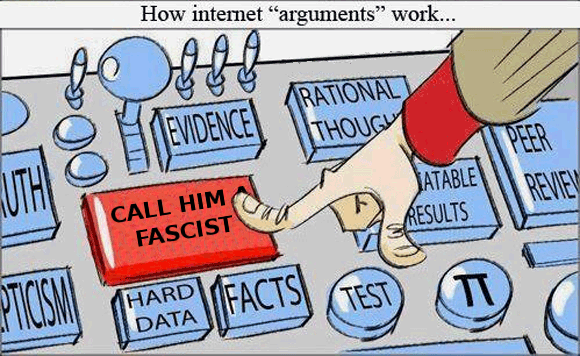 How Internet "arguments" work...