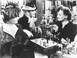 L. to R., Phyllis Povah, Rosalind Russell, and Joan Crawford