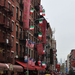 Little Italy neighborhood of New York City.